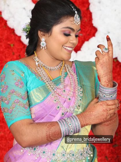 Prema - Bridal Jewellery Rental Happy Brides: Sparkling AD & Stone Sets photo 78