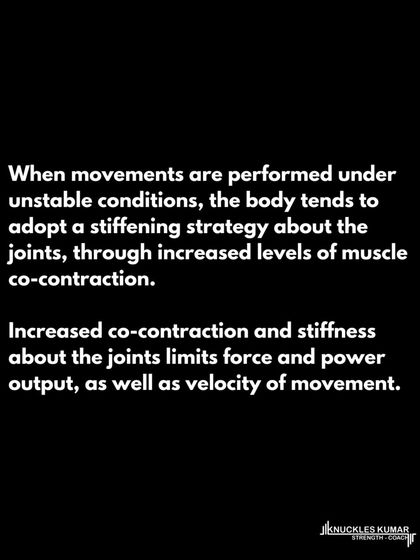 Training on unstable surfaces is one of the most pointless things you can do for athletic performance. It limits your ability to produce force and power, which are the very qualities you're in the gym to develop. The best way to improve stability for a sport is to play the sport.