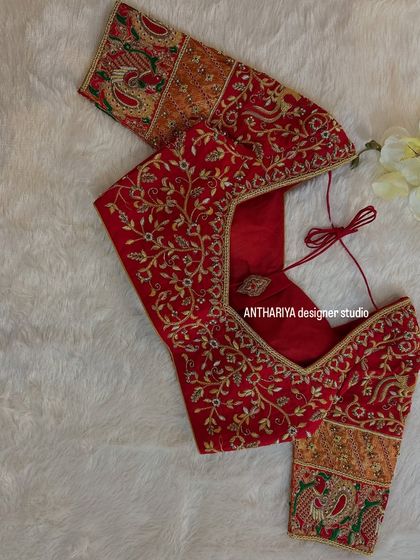 Anthariya by Nidhi Gowda - Ethnic Wear Design & Embroidery Courses Bridal Masterpieces: Aari & Zardozi Embroidery photo 19