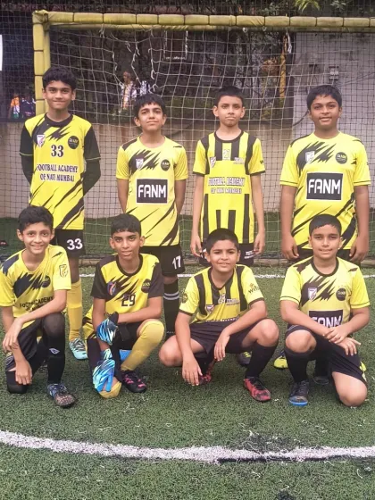 Our Under-14 team posing before their matches at the Freedom Cup 2025. They showed incredible spirit and determination throughout the tournament.