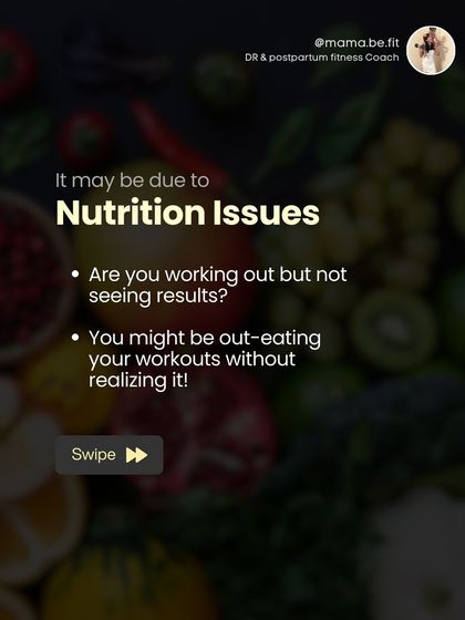 Are you working out but not seeing results? You might be out-eating your workouts without realizing it. This is a common nutrition issue we can fix.