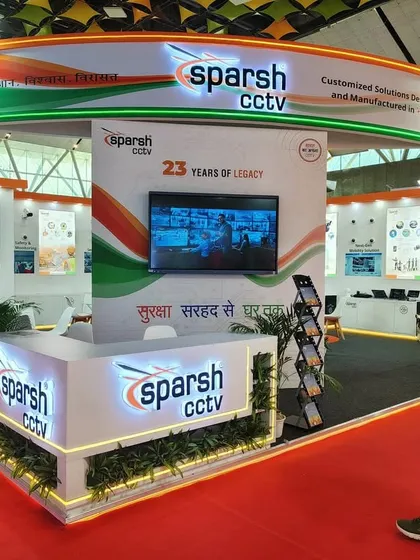 Our booth at FSIE 2025 was designed to reflect our 23-year legacy and our forward-looking vision. We are proud to be 'Bharat Ka Apna CCTV'.