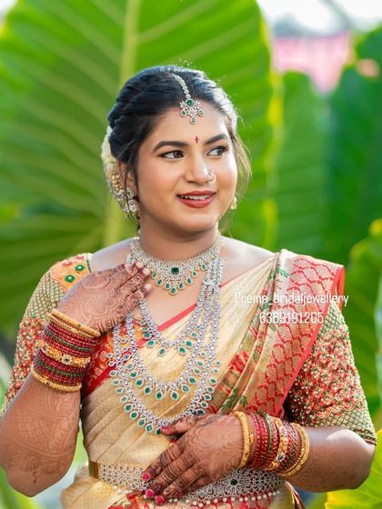 Prema - Bridal Jewellery Rental Happy Brides: Sparkling AD & Stone Sets photo 13