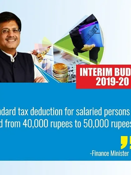 The standard deduction is a direct benefit for salaried individuals, reducing their taxable income without requiring any investment. We ensure this deduction, which was raised to 50,000 rupees, is correctly claimed in every applicable tax return we file.