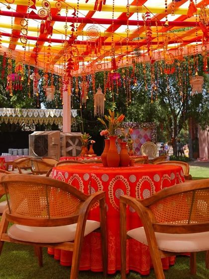 Wedding Decor Company - Wedding Event Design & Decor Radiant Haldi & Mehendi Celebrations photo 13