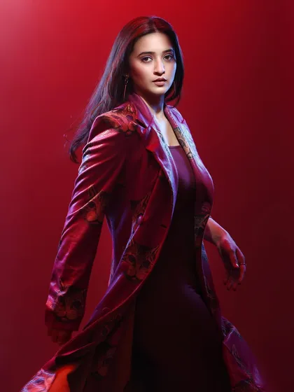 A duplicate of image 15, this shot emphasizes my ability to create dynamic fashion portraits. The sense of movement and the rich, red atmosphere make the clothing and the model come alive.