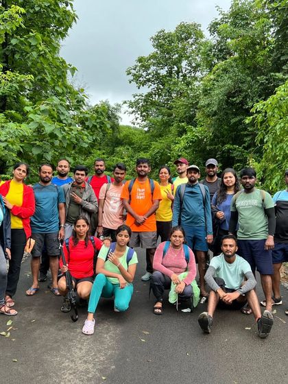 It's a wrap! One last group photo on the trail, capturing the memories of a great trip.