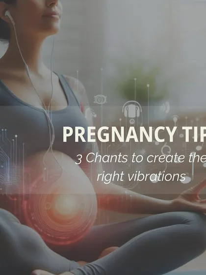 Creating the right vibrations for you and your baby is a core part of my prenatal program. Simple yet powerful chants and sounds can bring immense peace and stability. This is a gentle introduction to Nada Yoga, the yoga of sound, which nurtures the life blossoming within you.