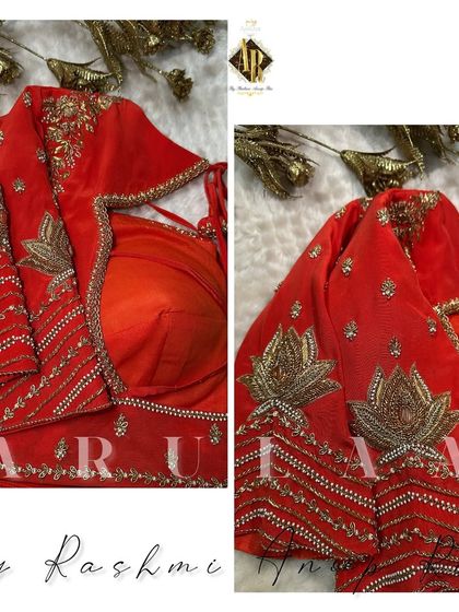 Arulaa by Rashmi Anoop Rao - Custom Bridal & Occasion Wear for Women Bridal Blouse Masterpieces photo 34