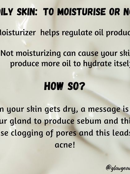 This post explains the science behind why oily skin needs a moisturizer. Skipping this step can dehydrate your skin, triggering your glands to produce even more oil, which can lead to clogged pores and acne.