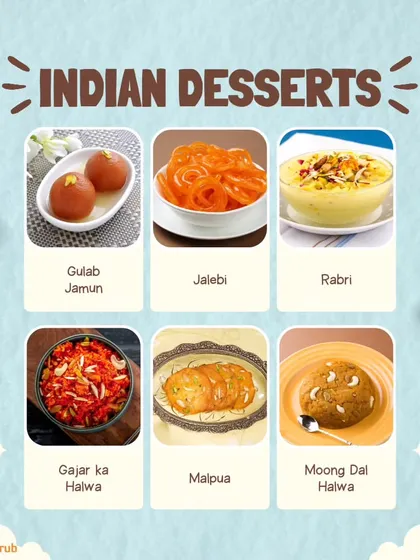 A sweet ending to a perfect meal. We offer a wide array of traditional Indian desserts, from rich Gulab Jamun and Gajar ka Halwa to crispy Jalebi, ensuring a delightful conclusion to your feast.