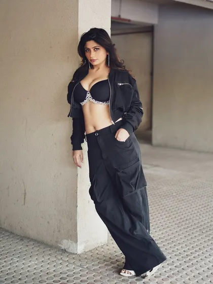 Proving that glamour isn't confined to the studio, this shot features model Shilpy Tyagi in a raw, urban parking lot. It showcases my versatility in creating edgy, street-style fashion portraits.