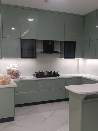 Houzlook - Full Home Interior Design & Turnkey Execution Smart & Sleek Modular Kitchens photo 3