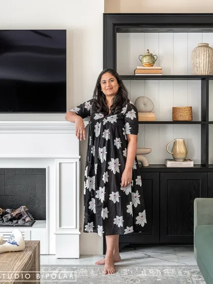 A personal touch in the Sunlit Serenity living room. I believe a home should reflect its owners, and I love being part of the process of bringing that vision to life, one carefully considered detail at a time.