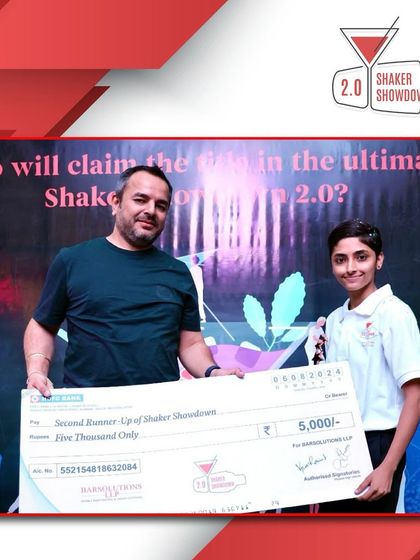 The second runner-up of Shaker Showdown 2.0. We celebrate all the stars behind the bar who participated.