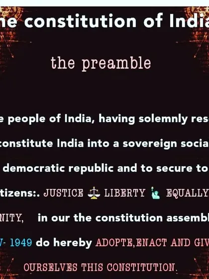 The Preamble to our Constitution promises Justice, Liberty, and Equality to all citizens. I carry these values into every case I fight, ensuring your rights are protected.