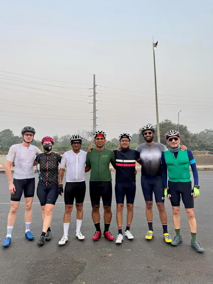 A group of friends from the club, always supporting each other.
