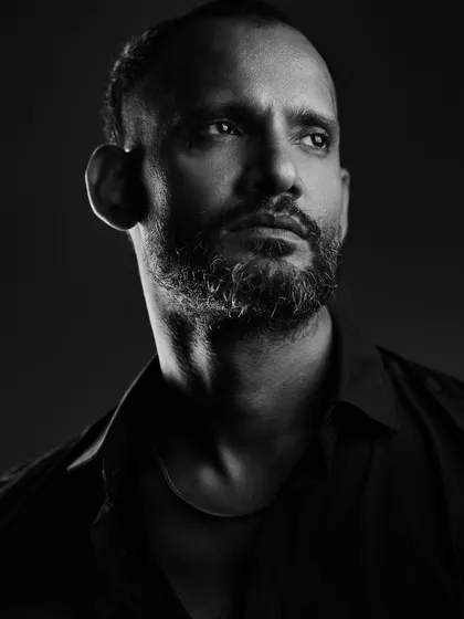 A simple yet powerful portrait from a basic lighting class. This black and white shot was created with a two-light Profoto setup, demonstrating how to create depth, mood, and emotion with minimal equipment.