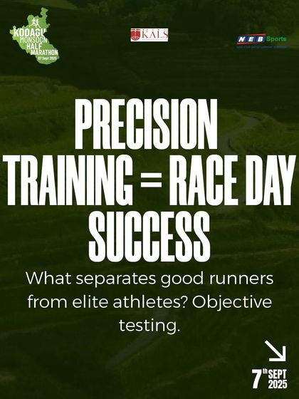 Precision training equals race day success. We believe objective testing is what separates good runners from elite athletes.