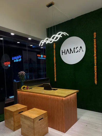 The moment you step into our Akshyanagar studio, you are greeted with a warm and calming atmosphere. We designed this space to be a welcoming sanctuary for your wellness journey.