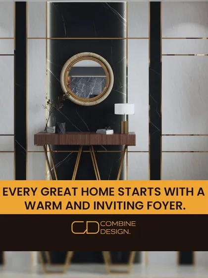 A duplicate of image 260, emphasizing the importance of a warm and inviting foyer.