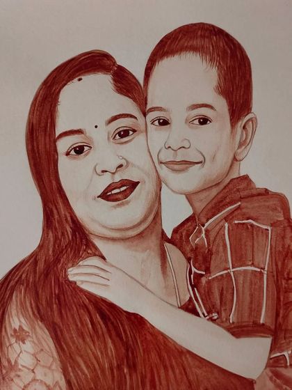 Sharan Ediga - Custom Portrait Art Family & Pet Portraits photo 9