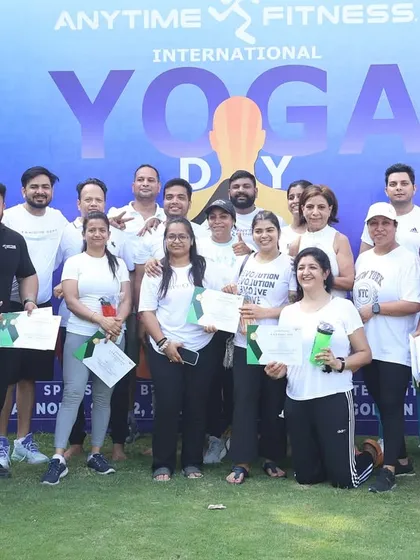 More happy faces from our International Yoga Day celebration. These events strengthen our community bond.