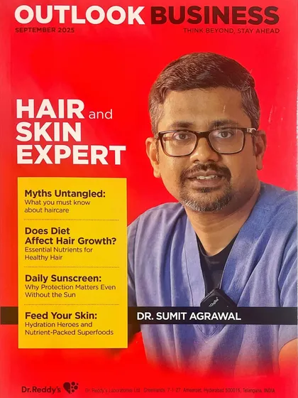Being recognized as a hair and skin expert by publications like Outlook Business is an honor. It reflects my 20+ years of dedication to providing honest, effective treatments and demystifying cosmetic procedures for my patients.