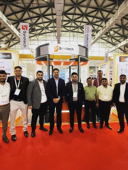 That's a wrap from the CNC Exhibition in Hyderabad. Our team was thrilled to be back, showcasing our boom barriers, access control systems, and other networking solutions.