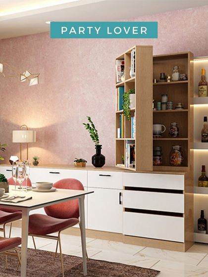 DesignCafe - Custom Modular & Space-Saving Furniture Spaces for Connection: Living & Dining Rooms photo 84