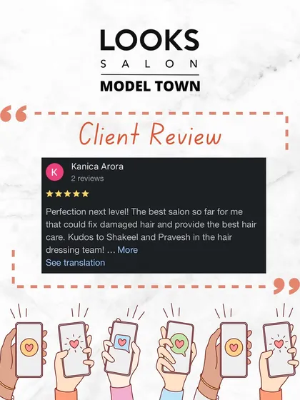 We love hearing from our clients. This review highlights our expertise in fixing damaged hair, which is a core part of our treatment philosophy. Our team is dedicated to providing the best possible care and results.