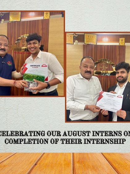 Here, we celebrate our August interns on the completion of their program. It is rewarding to present them with their certificates and see their growth and passion for the law.
