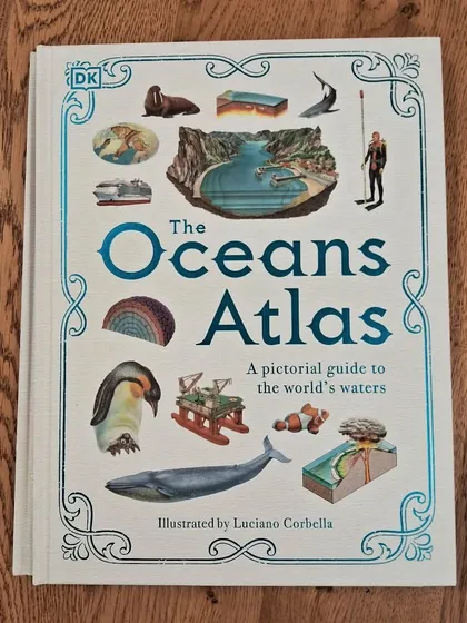 'The Oceans Atlas' takes you on a journey through the world's waters, exploring marine life, underwater volcanoes, and more.