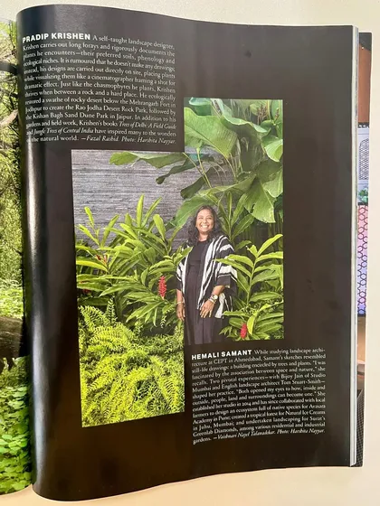 A look at my feature inside the Architectural Digest garden issue. The article discusses my journey and my philosophy of making the inside and outside become one, a principle that guides every project I undertake.