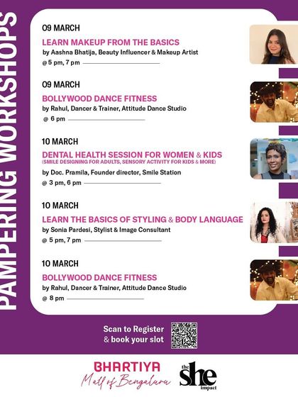 Announcing my workshop on 'The Basics of Styling & Body Language' at Bhartiya Mall of Bengaluru. These public workshops are a great way to introduce people to the fundamentals of image management.