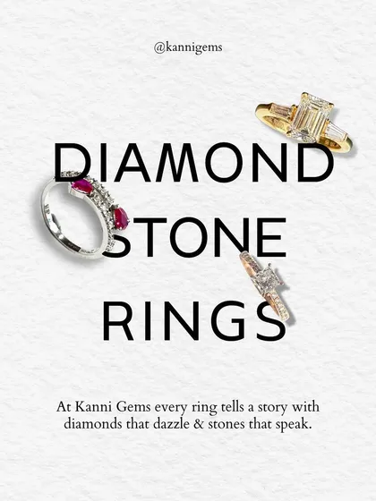 A ring should do more than shine, it should speak. Whether it is a bold emerald, a passionate ruby, or a brilliant diamond, each stone is chosen to tell your story.
