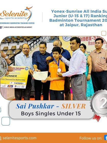 Selenite Sports - High Performance Badminton Training Our Champions' Podium Finishes photo 22