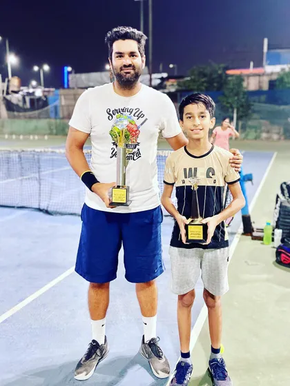 Our player Shaurya Juneja received two awards from his school: 'Special Achiever - Best Player Tennis' and 'Best Sportsperson'. We are so proud of the honor bestowed upon him.
