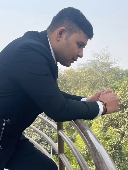 Taking a moment to reflect. The life of a lawyer has its intense moments, but maintaining composure is key to navigating complex legal challenges.