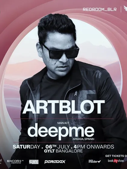 My poster for a Saturday night at Gylt, supporting Armada and Spinnin' artist Deepme. A night of beautiful, melodic beats.