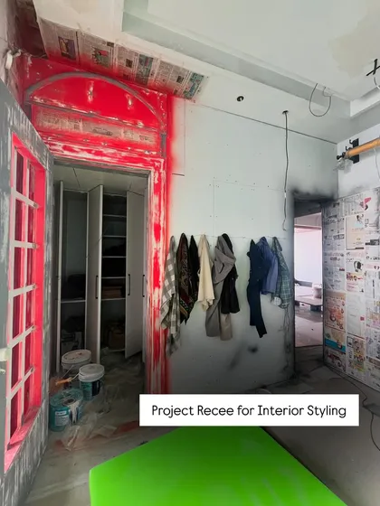A project recce for interior styling. Even a finished space can be elevated with the right decor and styling, and this is where I plan for those final transformative touches.