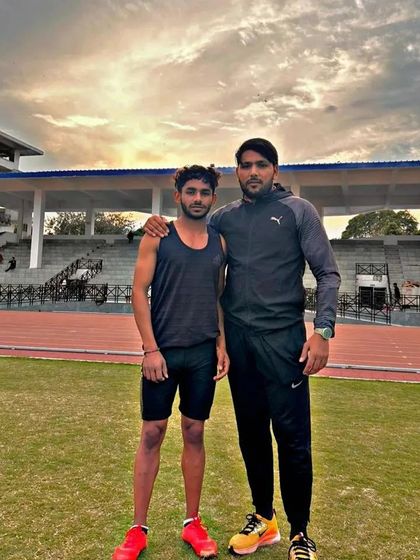 A moment with one of my athletes after a training session. Building a strong coach athlete relationship is key to achieving the best results.