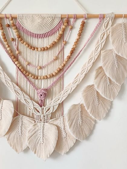 Shikha Agarwal - Custom Macrame & Crochet Home Decor Large Statement Wall Hangings photo 50