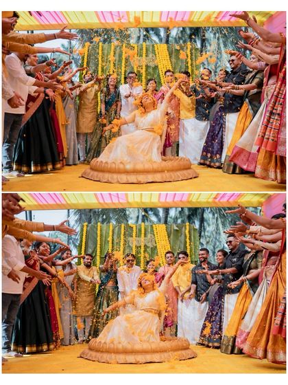Vibrant Haldi Moments photo 35