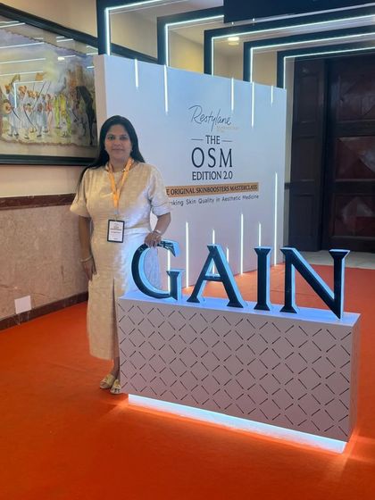 Attending industry events like 'The OSM Edition 2.0' by GAIN allows me to stay at the forefront of aesthetic innovation. Continuous learning is key to providing my patients with the most advanced and effective treatments.