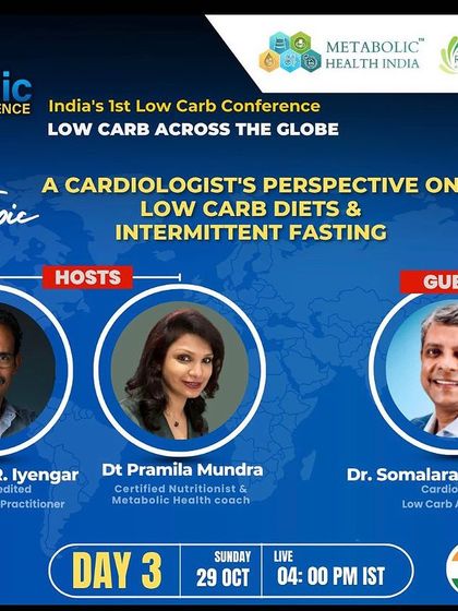 I was honored to host a leading cardiologist to discuss the perspective on low-carb diets and intermittent fasting. It's crucial to hear from medical experts who understand how these lifestyle changes positively impact heart health and metabolic markers.