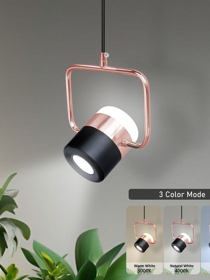 This spotlight pendant comes with a three-color mode, allowing you to change the light from warm to cool. It's a versatile option for task lighting anywhere in the home.
