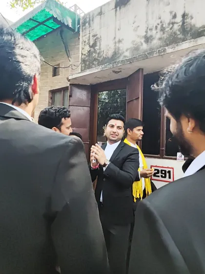 Addressing a group of fellow lawyers. Open communication is key to building a stronger legal community.