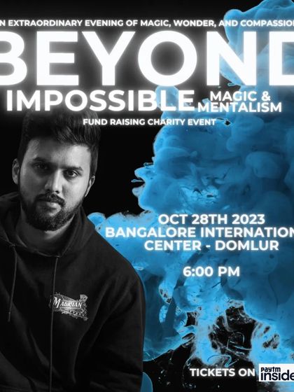 Pradeep Tyson - Stage Magic & Mentalism Shows 'Beyond Impossible': My Ticketed Stage Show photo 13