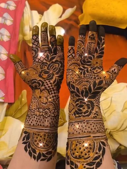 Shaikh Yasmeen - Bridal Mehendi Behind the Scenes photo 11